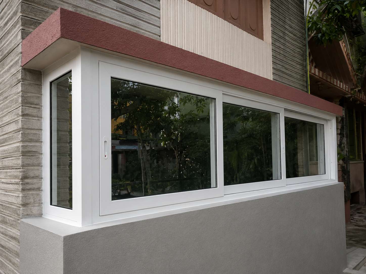 Aluminium window system