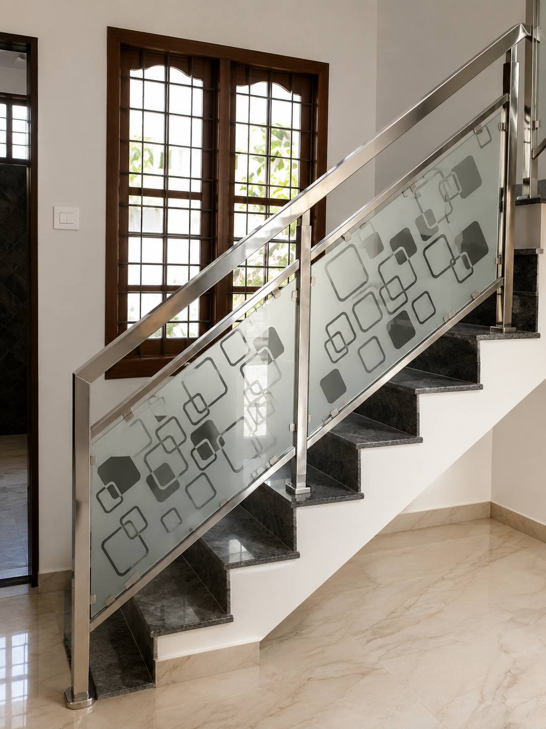 Glass Staircase Installation