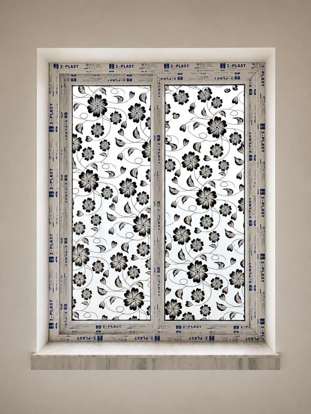 Decorative UPVC Window Panel